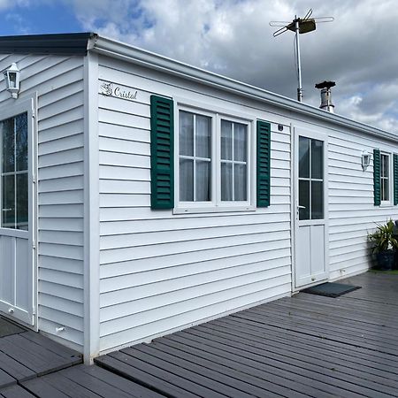 Mobil Home Cristal Biville-sur-Mer Exteriör bild
